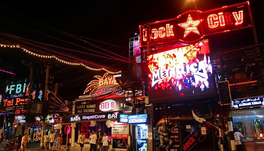 Rock City à Patong, Phuket