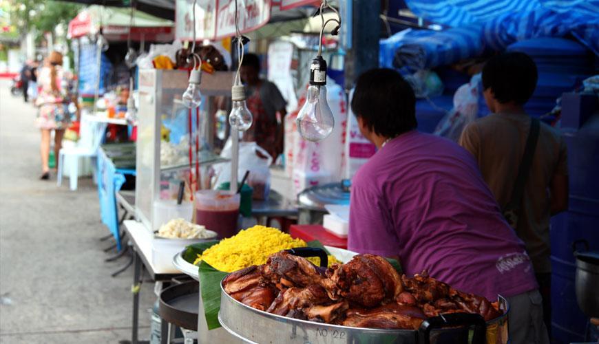 Stands de rue à Patong (Phuket)